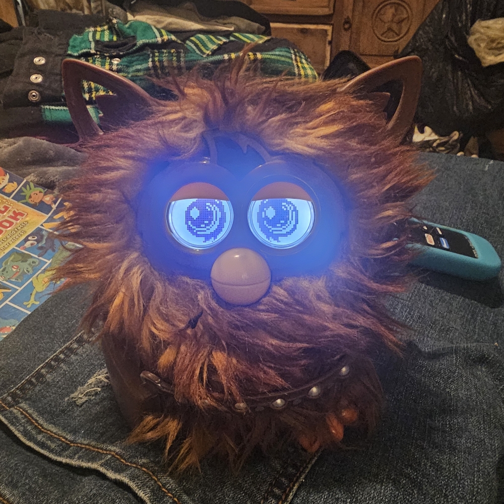 Chewbacca Star Wars Furby!!!!! Interactive, Working Perfectly